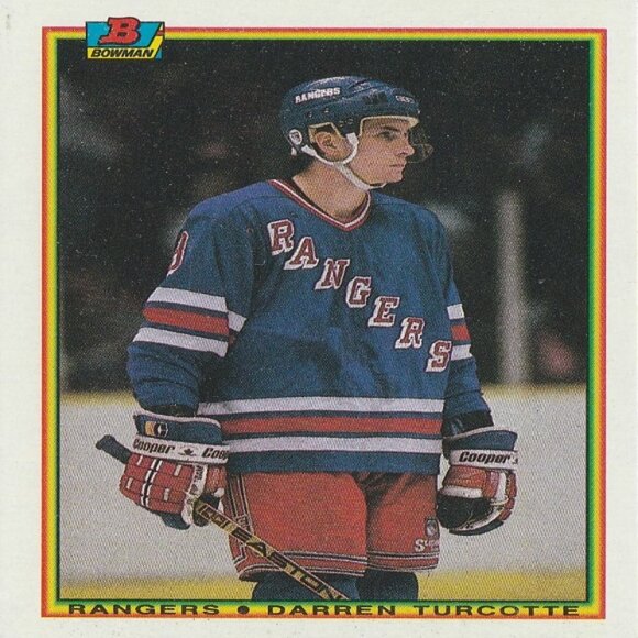 Darren Turcotte NYR Hockey Card Collection - Picture 6 of 10